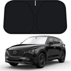 D-Lumina Windshield Sun Shade for Mazda CX-5 2017-2025 CX5 Accessories, Front Window Sunshade Sun Visor Protector Block UV Rays Heat, Foldable 2 Layers 210T Material by D-Lumina
