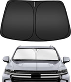 ARISMOTOR Windshield Sun Shade for Che-vrolet Chevy Tahoe 2021-2026 | Custom Fit, Foldable, Front Window Sunshade Sun Visor Protector, Block UV Rays, Keep Car Cooler by ARISMOTOR