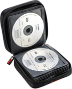 CCidea CD DVD Case Holder, Portable Disc Storage Wallet Binder, Multiple Capacity CD Organizer for Car Home Travel, Anti-Scratch Blu-Ray Game Disc Storage (Black) - Image 3