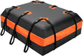DUMOS Car Roof Bag Cargo Carrier Waterproof 20 Cubic Feet for All Vehicles | Rooftop Bag with Anti-Slip Mat, Combination Luggage Lock, Reinforced Straps & Door Hooks, Fit Vehicles with/without Roof Rack by DumosLifestyle