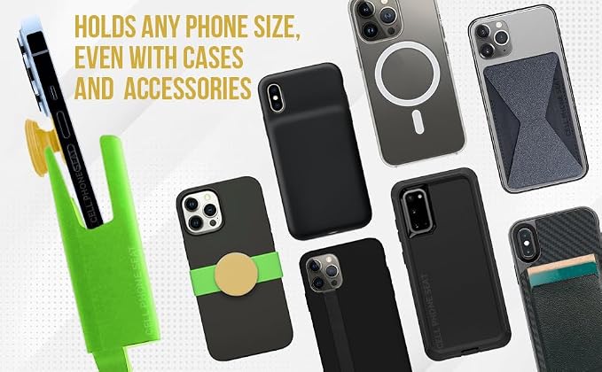 Cup Holder Phone Holder Mount for Car - Universal Adjustable Expander Cradle Hands-Free Driving - Compatible with All Smartphones Car Mount for iPhone Samsung Google Android Mobile Accessories Green - Image 4
