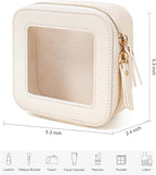 Travel Clear Makeup Bag Set, TSA Approved Cosmetic Bag Case with Zipper Portable Makeup Pouch Toiletry Bag Traveling Cosmetic Organizer Storage Bag Car Organizer Car Essentials - Image 6