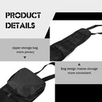 2PCS Car Seat Storage Hanging Bag, Multi-Pocket Seat Side Organizer, Front Seat Hanging Bags with Mesh Net Pockets, Universal Car Accessories for Most Vehicles to Hold Mobile Phone Wallet Glasses - Image 5