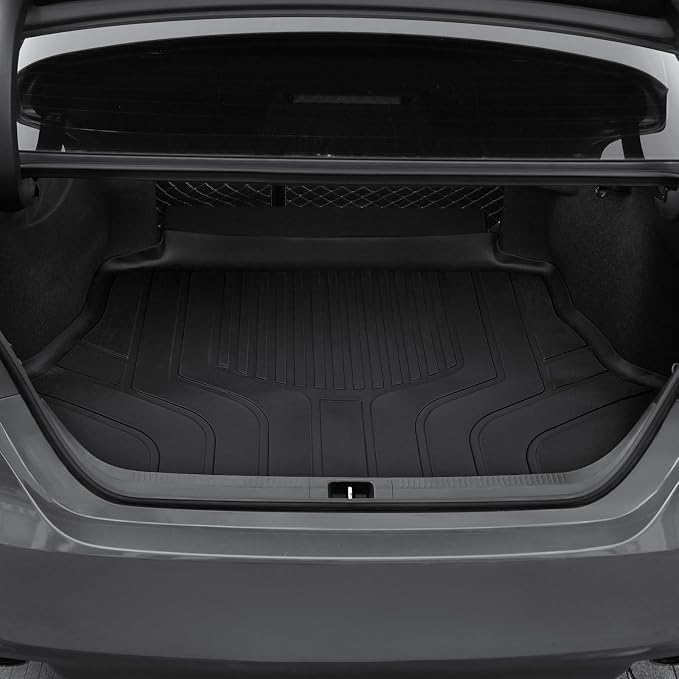Floor Mats for 2018-2024 Toyota Camry Gas FWD Accessories | Full-Coverage Set with Cargo Liner, Odorless & Durable, All-Weather Protection, 3D Laser Fit, Easy to Spray Clean - Image 6