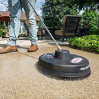 Simpson Cleaning 80165 Universal 15" Steel Pressure Washer Surface Cleaner for Cold Water Machines, 1/4" Quick Connection, Recommended Min 2200 PSI up to Max of 3700 PSI, Black - Image 6