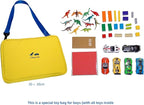 Portable Busy Travel Toys for boys, Quiet Car Airplane Trip Toddler Toy | On-the-Go Play Set,Toy Storage Bag , Essentials & Activities for Long Travel Camping, Gift for Kids Ages 3-5 & 4-8 Years Old - Image 2