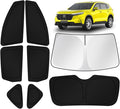 KUST Car Window Shades for Honda CR-V 2012 2013 2014 2015 2016 Windshield Sun Shade Side Window Cover UV Block Privacy Protection Accessories for Camping Blackout Rear Back Full Set 8PCS by KUST