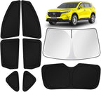 KUST Car Window Shades for Honda CR-V 2012 2013 2014 2015 2016 Windshield Sun Shade Side Window Cover UV Block Privacy Protection Accessories for Camping Blackout Rear Back Full Set 8PCS by KUST