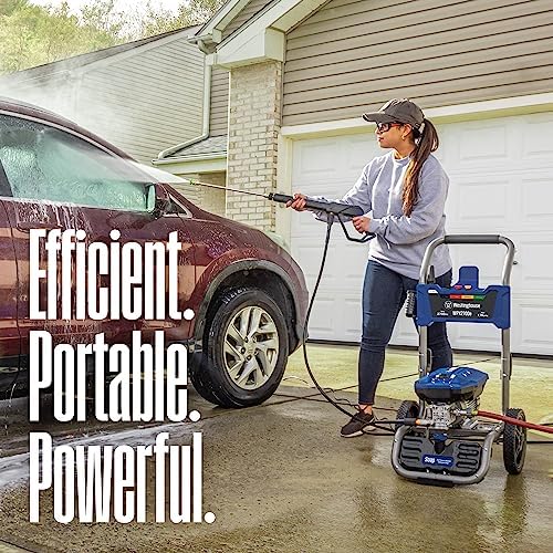 Westinghouse WPX2700e Electric Pressure Washer, 2700 Max PSI and 1.76 Max GPM, Induction Motor, Onboard Soap Tank, Spray Gun and Wand, 5 Nozzle Set, for Cars/Fences/Driveways/Homes/Patios/Furniture - Image 2
