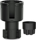 Car Cup Holder Expander (Long Base) - Adjustable Expandable Insert Extender, Automotive Adapter Holds Hydro-Flask, Yeti, Nalgene, Large (32 40 oz) Water Bottles, Big Drinks - Universal by Swigzy