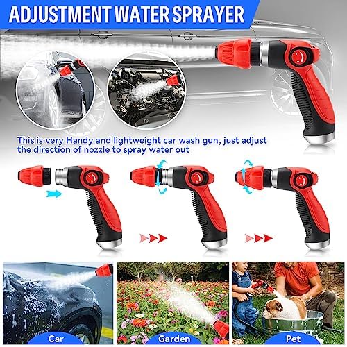 16 IN 1 Car Wash Foam Gun,Adjustable Hose Wash Sprayer for Car/Garden Clean - Image 6