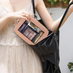 Clear Mahjong Tile Bag, Makeup Bag Set Travel Makeup Case Clear Cosmetic Travel Bag Small Makeup Organizer Mini Make Up Pouch for Purse Waterproof Toiletry Bag Portable Car Essentials Car Organizer - Image 5