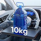 Portable Large Steering Wheel Tray Table for Car - Adjustable Laptop Holder Desk & Food Trays, Car Tray that Fits Over Steering Wheel Cover, Eating Food & Working, Driver Office Accessories - Image 5