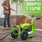 Greenworks 3000 PSI (2.0 GPM Max) Brushless Electric Pressure Washer - Image 5