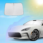 SXCY for 2022-2024 2025 2026 Toyota GR86 Windshield Sunshade for 2023-2025 2026 Toyota GR86 Premium Accessories 2013-2026 Subaru BRZ Sun Shade Foldable Sun Shield 2024 2025 2026 GR86 Sun Protector by SXCY