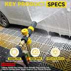 PWACCS Mini Foam Cannon Pressure Washer Gun, 100 ML - Image 6