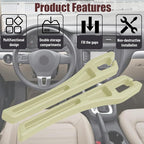 Car Seat Gap Filler, 2PCS No Drop Vehicle Seat Side Gap Seam Filler Plug Blocker with Storage Slot, Automotive Interior Console Side Pocket Organizer, Universal for SUV RV Truck (Beige) - Image 5