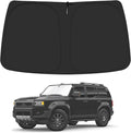 Windshield Sun Shade for 2024 2025 2026 Toyo'ta Land Cruiser Accessories, Foldable Window Sunshade Sun Visor Protector, Front Windshield Sunshade Sun Shield Blocks UV Rays Heat by ULROLIT