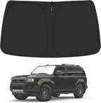 Windshield Sun Shade for 2024 2025 2026 Toyo'ta Land Cruiser Accessories, Foldable Window Sunshade Sun Visor Protector, Front Windshield Sunshade Sun Shield Blocks UV Rays Heat by ULROLIT
