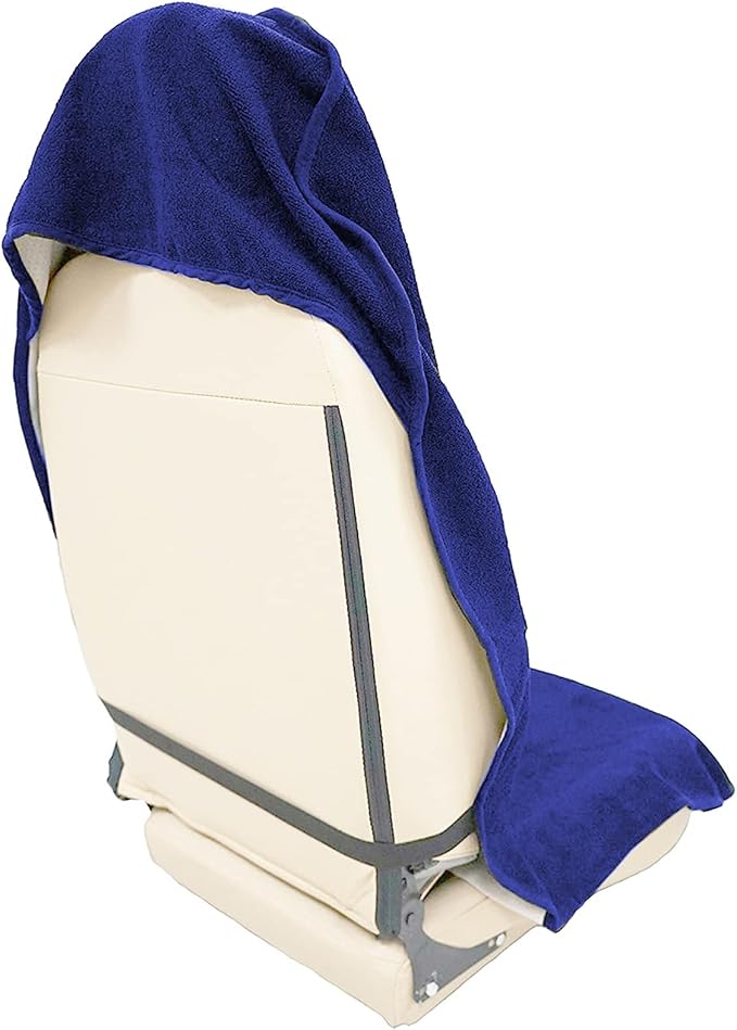 Car Seat Cover Protector Front Seats,for Gym Workout,Running,Swimming,Beach and Hiking,Waterproof Sweat Towel Bucket Seat Covers for Cars SUV Trucks (Blue, 2Pcs) - Image 7