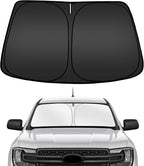 ARISMOTOR Windshield Sun Shade for Ford Ranger 2019-2025 2026 | Custom Fit, Foldable, Front Window Sunshade Sun Visor Protector, Block UV Rays, Keep Car Cooler by ARISMOTOR
