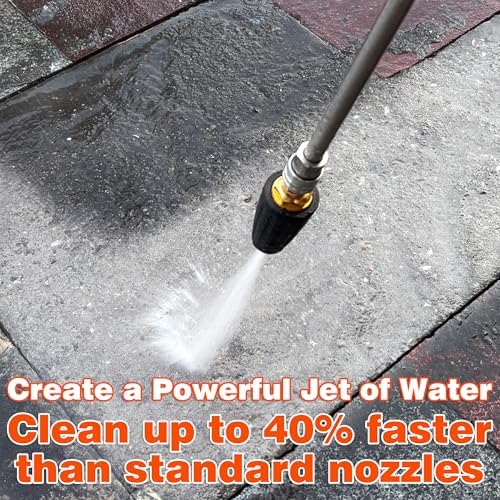 Tool Daily Turbo Nozzle Pressure Washer, 360° Rotating Nozzle - Image 2