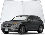 CLIM ART Windshield Sun Shade for GLC 2023-2026, Custom-Fit Foldable Car Sunshade, Vehicle Sun Protector, Front Auto Windshield Cover, Car Accessories - WS2018 by CLIMART