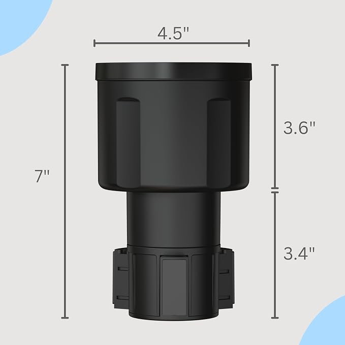 Extra Wide Car Cup Holder Expander - Fits Yeti 14oz & 46oz Rambler - Image 6