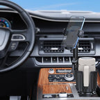 Cup Holder Phone Mount for Car, 2 in 1 Cell P Car Mount 360 Rotation Cup Holder Expander for Stanley 10-40oz Drink Bottles, Mugs and Phone Compatible with iPhone Samsung - Image 5