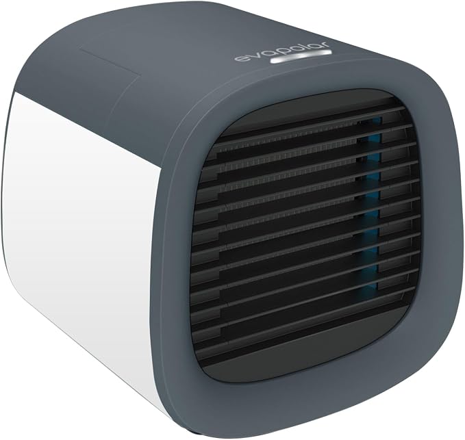 Evapolar evaCHILL Portable Air Conditioners - Portable AC Unit - Small Personal Evaporative Air Cooler & Fan for Desk, Office, Car, Camping, Grey by Evapolar