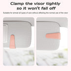 Sotfamily Magnetic Sunglass Holder for Car Visor, 2 Packs, Faux Leather | Strong Magnetism, for Most Car Visors, No Marks on Visor, Gift-Ready Packaging, Sunglass Organizer, Car Accessories for Men - Image 9