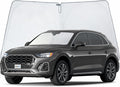 CLIM ART Windshield Sun Shade for Audi Q5 2018-2025, Custom-Fit Foldable Car Sunshade, Vehicle Sun Protector, Front Auto Windshield Cover, Car Accessories - WS5001 by CLIMART