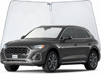 CLIM ART Windshield Sun Shade for Audi Q5 2018-2025, Custom-Fit Foldable Car Sunshade, Vehicle Sun Protector, Front Auto Windshield Cover, Car Accessories - WS5001 by CLIMART