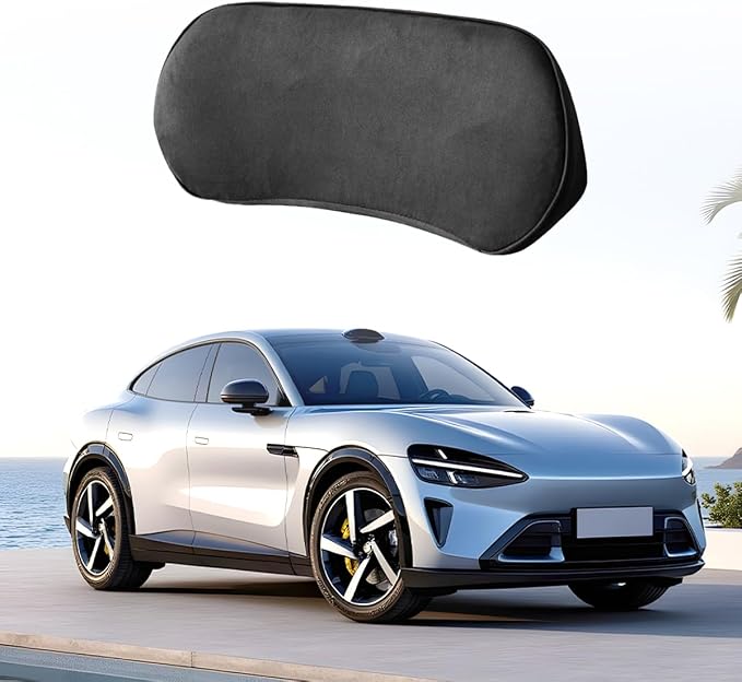 Zpana Car Lumbar Support Pillow, Memory Foam Back Cushion, Black | Memory Foam Lumbar Support Pillow, Lower Back Pain Relief & Sciatica, Comfortable Driver Seat Pad, Universal Seat Cushion - Image 6