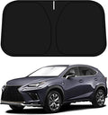 D-Lumina Windshield Sun Shade for 2015-2021 Le‘xus NX NX300h/NX300/NX200t Accessories, Front Window Sunshade Sun Visor Protector Block UV Rays Heat, Foldable 2 Layers 210T Material by D-Lumina