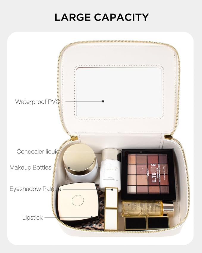Clear American Mahjong Tile Bag, Travel Makeup Bag Cosmetic Organizer Case Waterproof Skincare Toiletry Bag with Zipper Portable Make Up Pouch Compact Car Organizer Bag for Essentials - Image 5