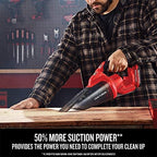CRAFTSMAN V20 Cordless Hand Vacuum, 45 CFM, 2 Stage Filtration System with Filter, Bare Tool Only (CMCVH001B) - Image 4