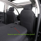 coverdream Custom Seat Covers Compatible with Select Honda CRV 2015 2016 Models (Black,Full Set) - Image 3