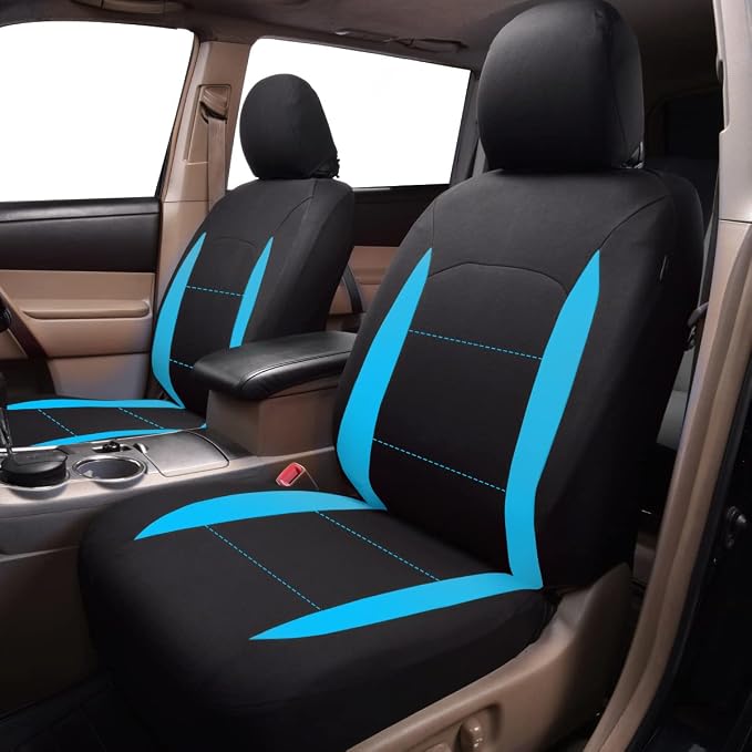 Flying Banner Car Seat Covers Front Seats Rear Bench Polyester car seat Protectors Easy installations Rear Bench Split Classic Man Lady Truck - Image 3