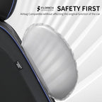 FLORICH Leather Seat Covers for Cars, Car Seat Cover Full Set Luxury Faux Leather Waterproof Seat Cover Full Coverage Seat Protector Universal Fit for Most Cars SUV Trucks, Black&Blue Line - Image 8