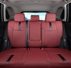 Custom Fit RAV4 (Not for Hybrid) Car Seat Covers Fit for Toyota RAV4 LE Limited XLE 2019 2020 2021 2022 2023 2024 2025 with Waterproof Faux Leather (Wine red, LU01-XLE) - Image 3