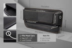 Car Seat Gap Organizer - Premium PU Leather Gap Filler with Storage Pockets, Universal Fit for Car, Truck, SUV - Prevents Phone, Keys from Falling Between Seats, Black - Image 3