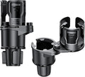 2-in-1 Adjustable Car Cup Holder Expander & Organizer – Dual Automotive Drink Holder for Bottles, Snacks, Phones – Fits Most Vehicles (3.0"-5.9" Diameter, 20 oz Capacity, Non-Slip Base) Black by Unknown