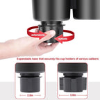 Water Cups Holder Expanders 2 in 1 Cup Holders Drinks Storage Expander Case for Cars Trucks Autos Universal Car Cup Holder for,Insert with Expandable Base, Fits Yeti, Hydroflask, Large Water Bottles - Image 6