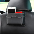 Moly Magnolia PU Leather Car Seat Side Pocket Organizer, Multicolor/Flag | holds phones pens and cards, console door or narrow-gap placement, fits most cars, SUVs, and trucks, car interior accessories - Image 6