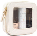 Travel Clear Makeup Bag Set, TSA Approved Cosmetic Bag Case with Zipper Portable Makeup Pouch Toiletry Bag Traveling Cosmetic Organizer Storage Bag Car Organizer Car Essentials by FFpaw
