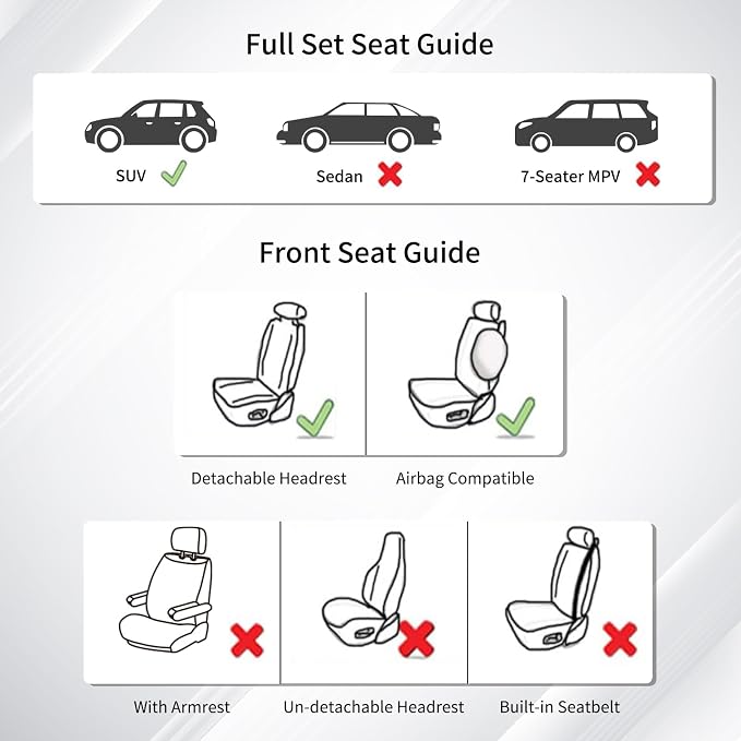 Huidasource Custom Fit RAV4 Front Car Seat Covers, Leather Seat Cushion Cover Accessories Fit for 2019-2024 Toyota Rav4 XLE LE XLE Premium Limited(Not for Hybrid/Adventure/TRD Off-Road/Prime, Black) - Image 7