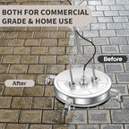 LidoDola 24'' Pressure Washer Surface Cleaner, Power Washer Accessory - Image 6