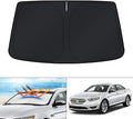 KUST Windshield Sun Shade for Ford Taurus 2013 2014 2015 2016 2017 2018 2019 Accessories Custom Fit Sunshade Sun Visor Protector Foldable Blocks UV Rays Keep Your Car Cooler by KUST
