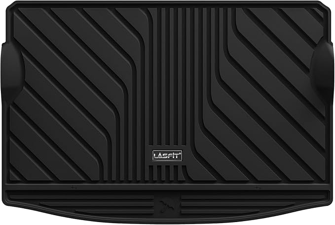 LASFIT Cargo Mat for Subaru Impreza & Crosstrek 2026 2025 2024 (Non Hybrid) | All Weather Custom Fit Anti-Slip Pet Friendly Easy Clean TPE Trunk Mat Cargo Tray Liner Accessories, Black by LASFIT